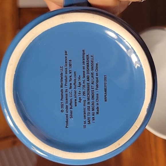 Peanuts Comic Strip Linus & Lucy Stackable Coffee Mugs - Picture 5 of 10